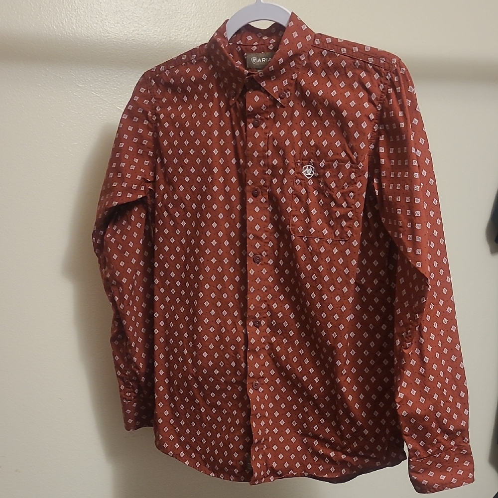 Ariat Boys Western Shirt